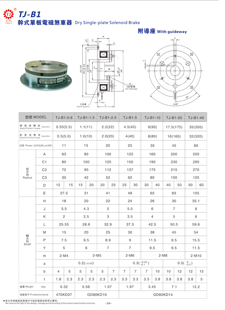 電磁制動(dòng)器選型